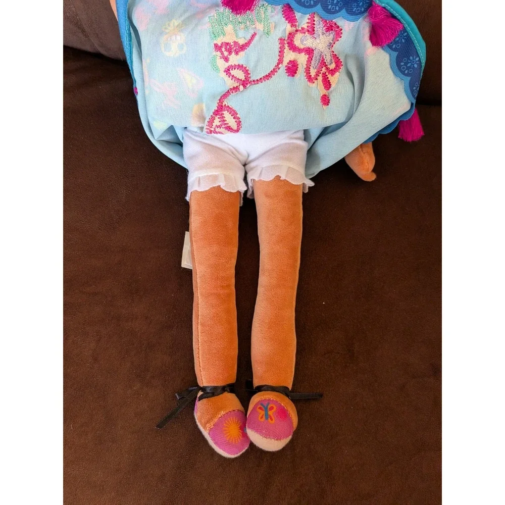 Disney Encanto Mirabel Madrigal Plush Doll Yellow Butterfly Teal‎ Skirt 958544
